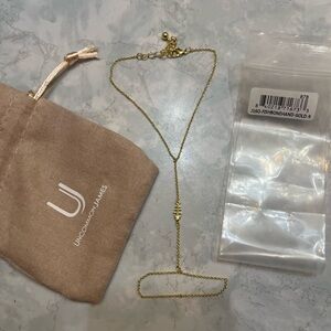Uncommon James Fishbone Hand Chain Bracelet